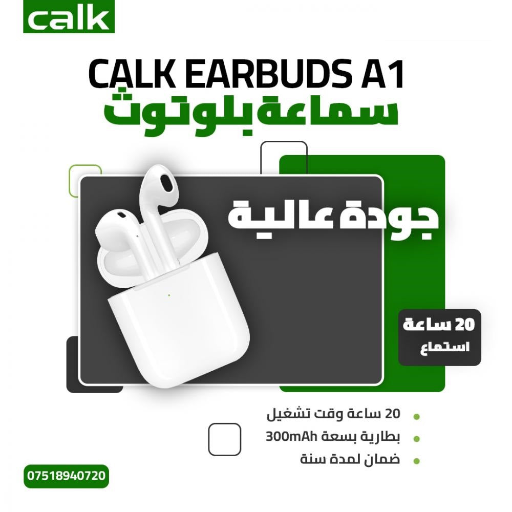 Calk Wireless Earbuds