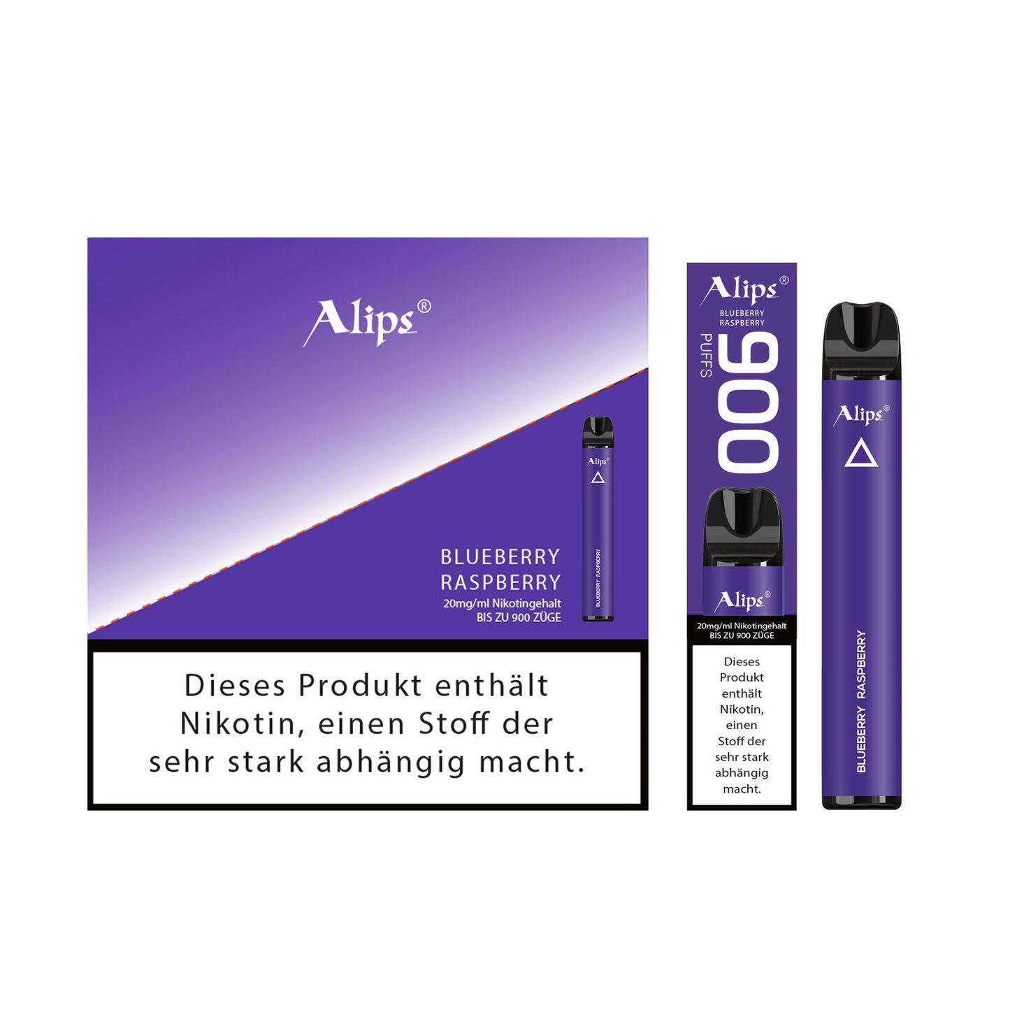 Alips Vapes Blueberry Raspberry