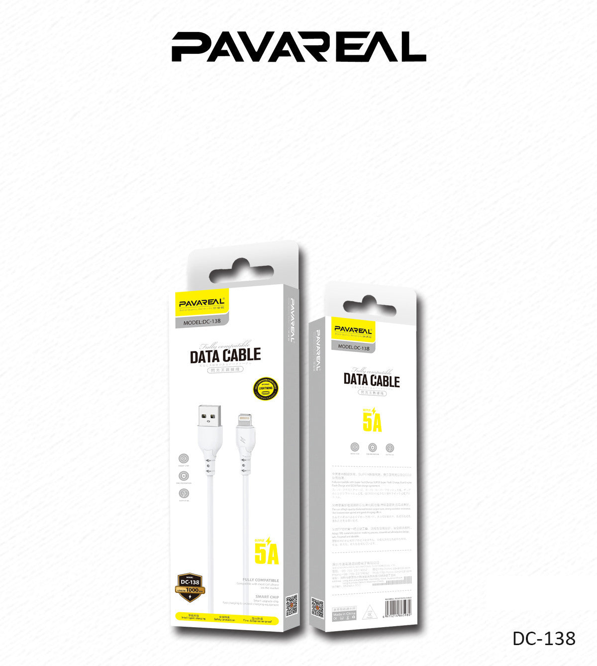 كابل Pavareal USB Apple