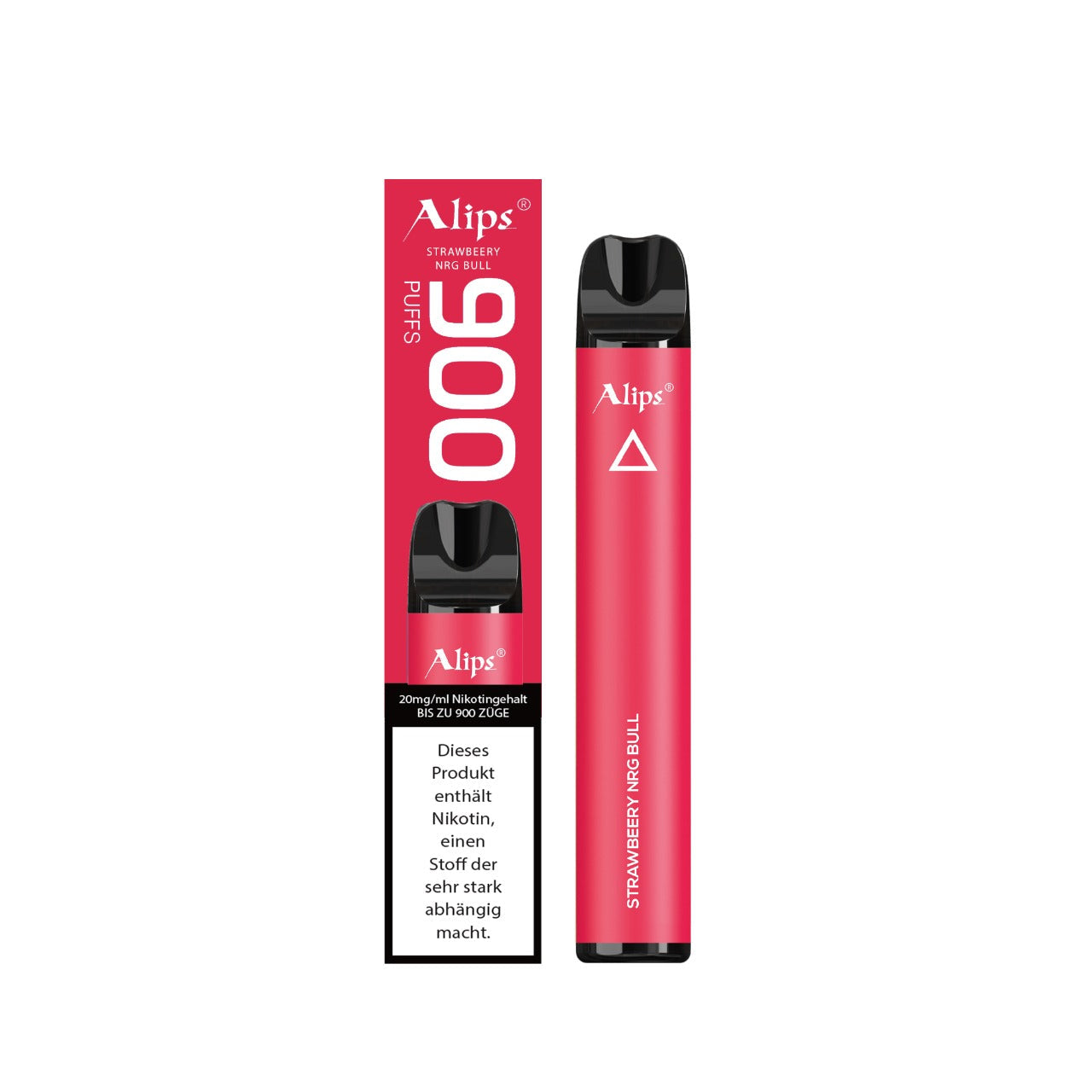 Alips Vapes Strawbeery Nrg Bull