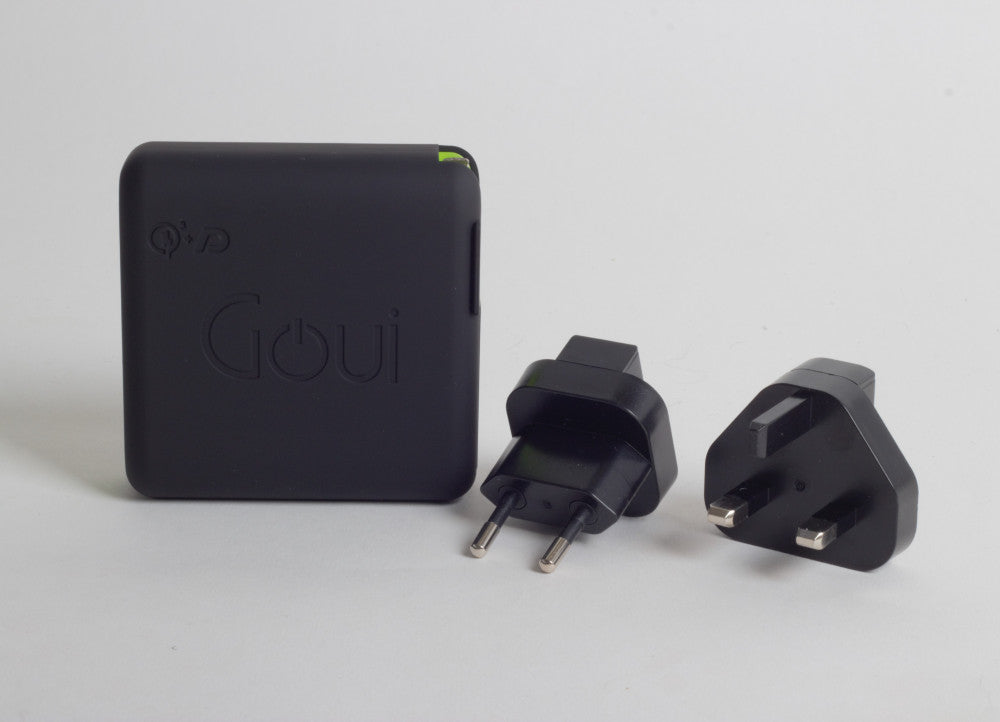 Goui - Mbala - Wall charger, + Power Bank 8000 + Qi