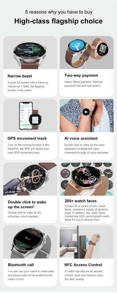 Calk Smart Watch (Round) S8