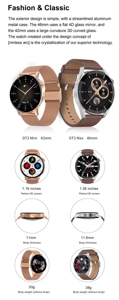 Calk Smart Watch (Round) S8