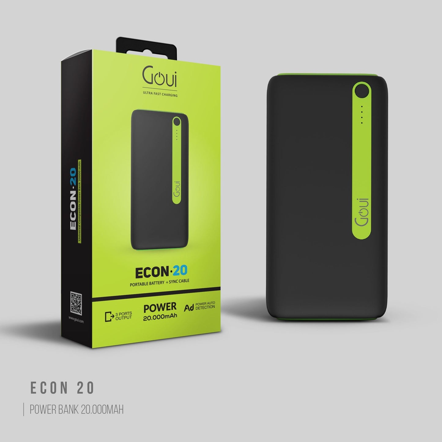 Goui - Econ 20.000 mAh Power Bank